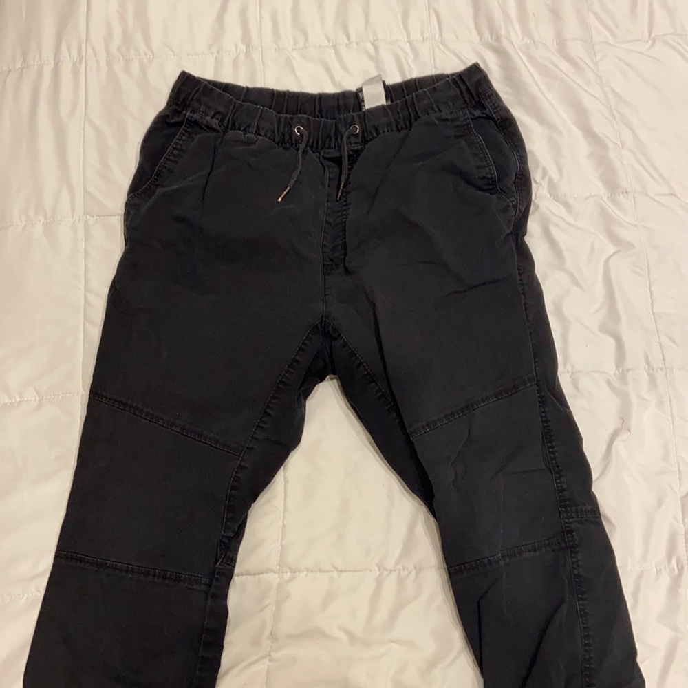 Black joggers